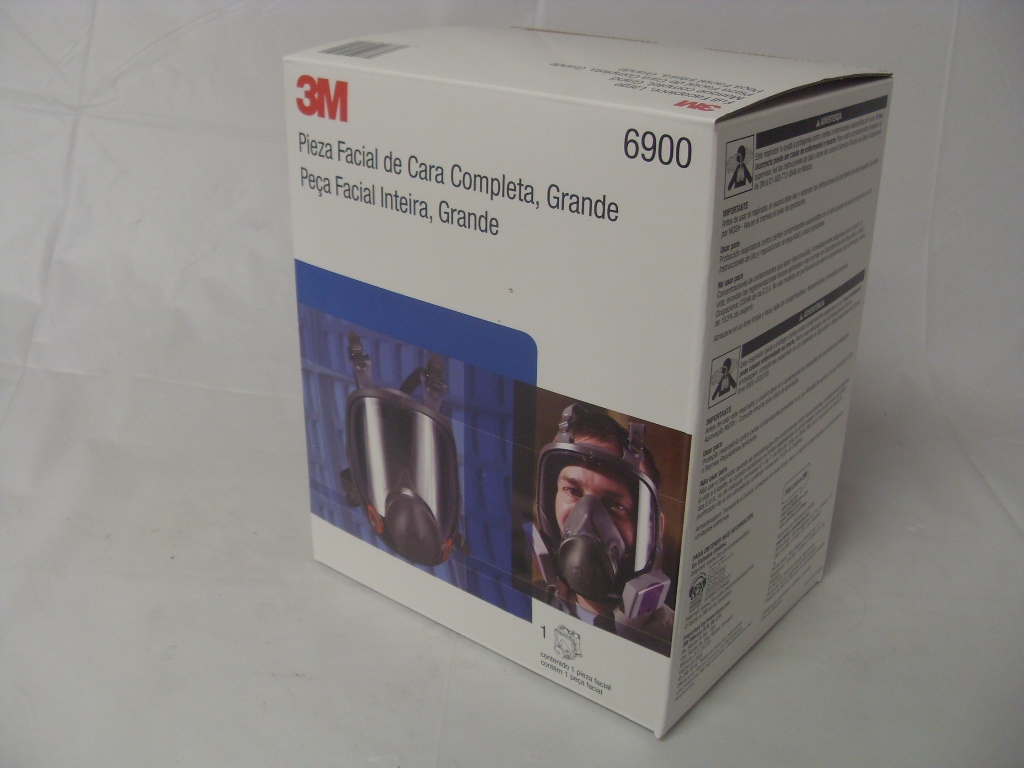 3M Full Facepiece Respirator 6000 Series 6900 Large