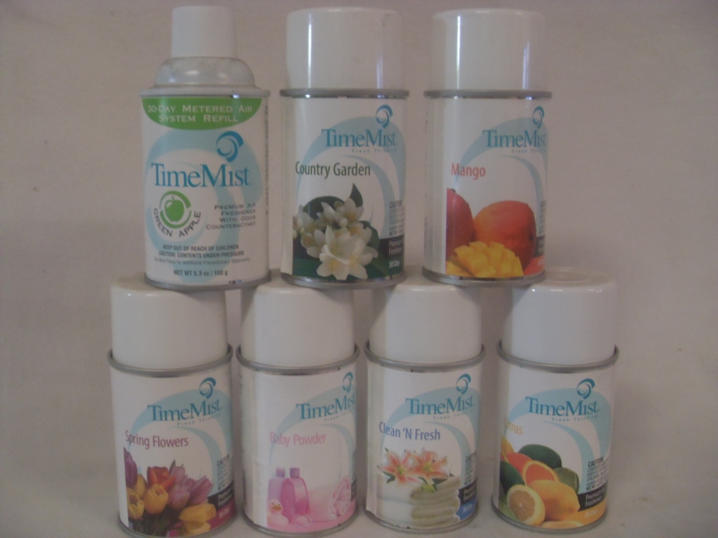 Timemist Air Freshener Refills 30 Day Metered Aerosol