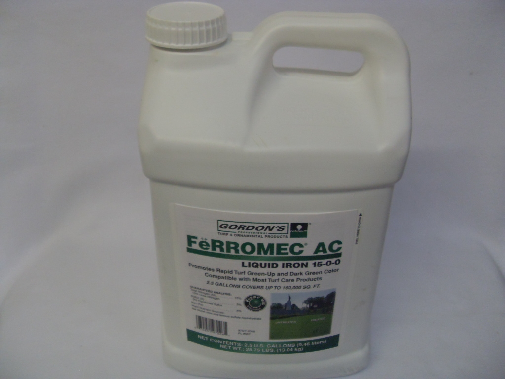 Ferromec AC 15-0-0 Liquid Fertilizer 6% Iron - 2.5 Gal