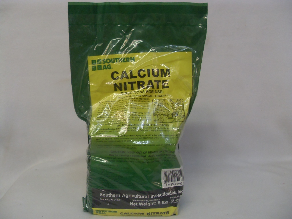 Calcium Nitrate 15.5-0-0 Fertilizer - 5 - 50 Lb