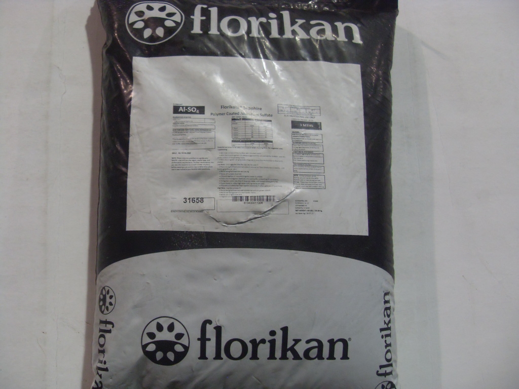 Florikan Sapphire 3-4 Month Aluminum Sulfate - 50 Lb