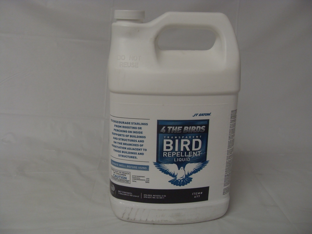 4 The Birds Transparent Bird Repellent - Gallon