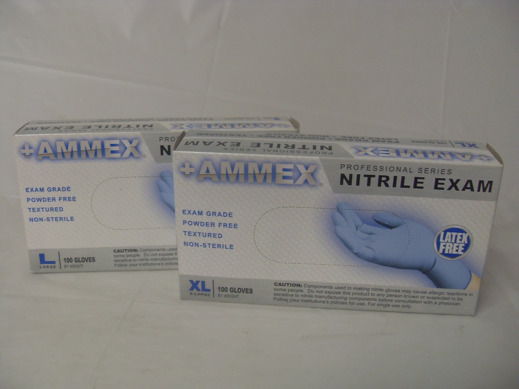 Nitrile Disposable Glove Exam Medical Grade - Box of 100